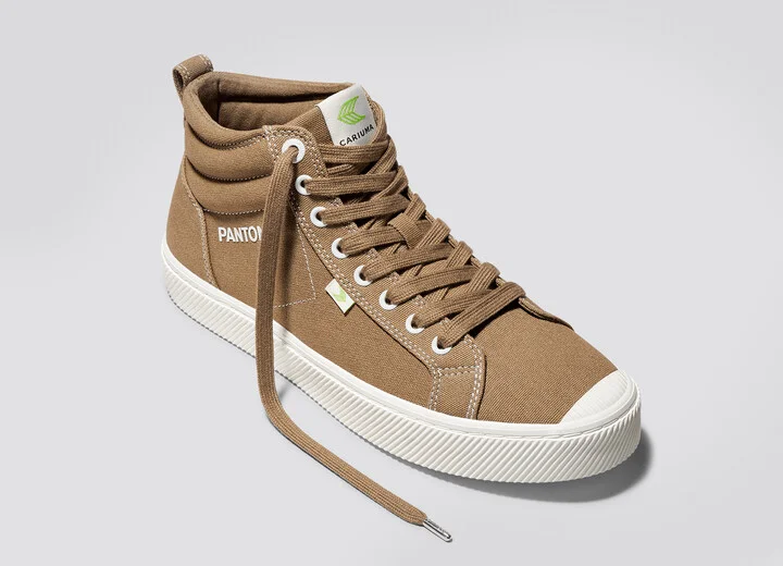 OCA High Pantone Lion Canvas Contrast Thread Sneaker Men - Image 4