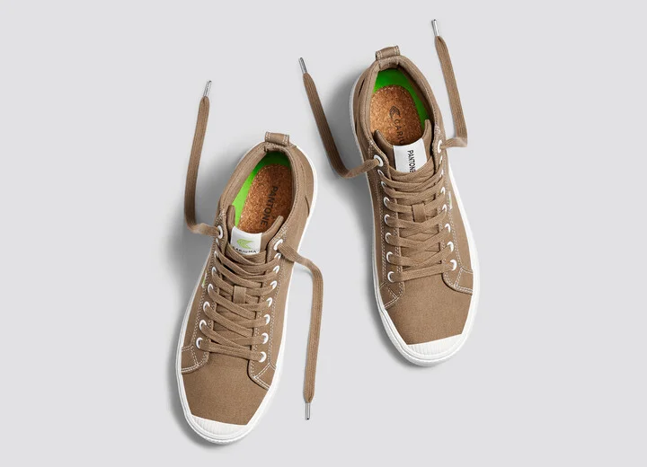 OCA High Pantone Lion Canvas Contrast Thread Sneaker Men - Image 7