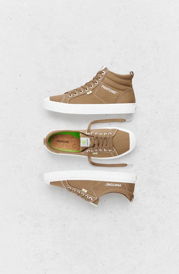 OCA High Pantone Lion Canvas Contrast Thread Sneaker Men - Image 11