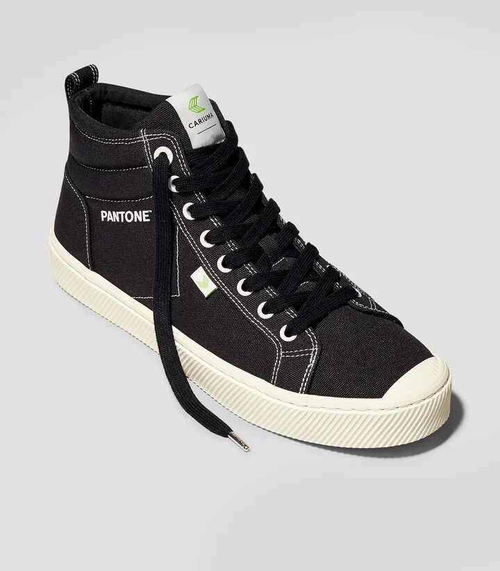 OCA High Pantone Moonless Night Canvas Contrast Thread Sneaker Men - Image 2