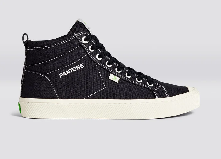 OCA High Pantone Moonless Night Canvas Contrast Thread Sneaker Men - Image 3