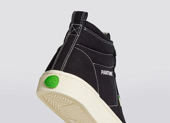 OCA High Pantone Moonless Night Canvas Contrast Thread Sneaker Men - Image 6