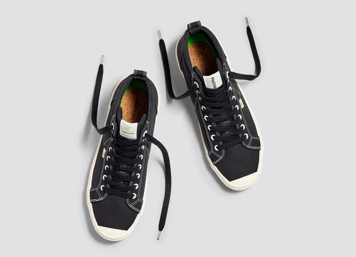 OCA High Pantone Moonless Night Canvas Contrast Thread Sneaker Men - Image 7