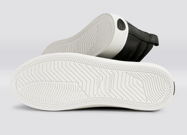 OCA High Quilt Black Premium Leather Sneaker Women - Image 5