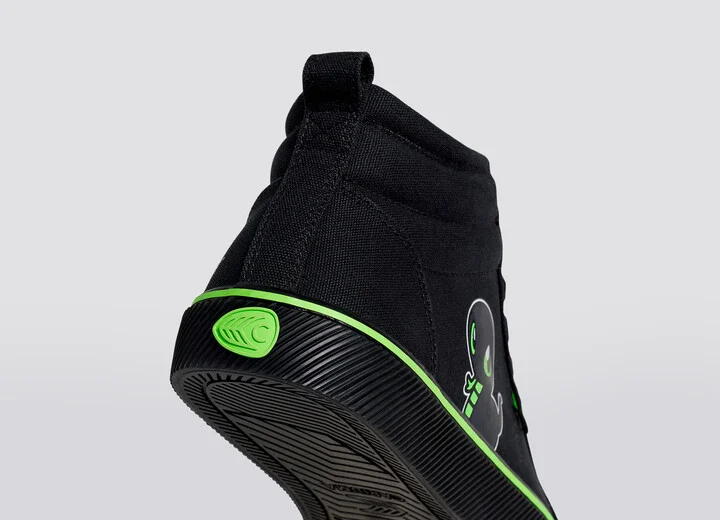 OCA High Razer All Black Canvas Sneaker Women - Image 6