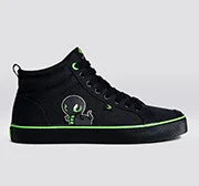 OCA High Razer All Black Canvas Sneaker Women - Image 9