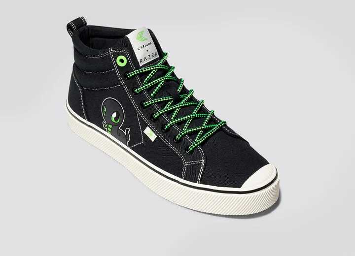 OCA High Razer Black Canvas Sneaker Women - Image 5