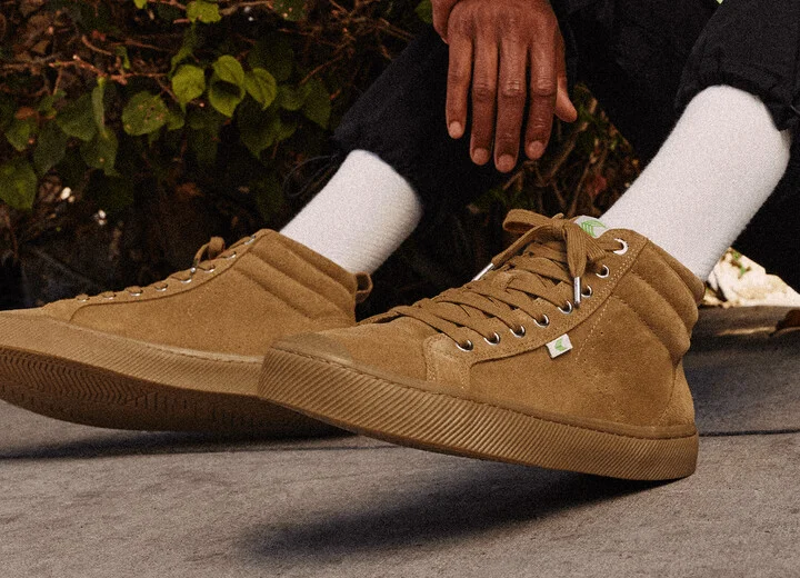 OCA High Stripe Leopard Print Suede Sneaker Men - Image 5