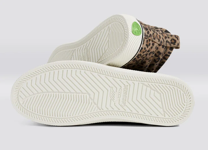 OCA High Stripe Leopard Print Suede Sneaker Men - Image 6