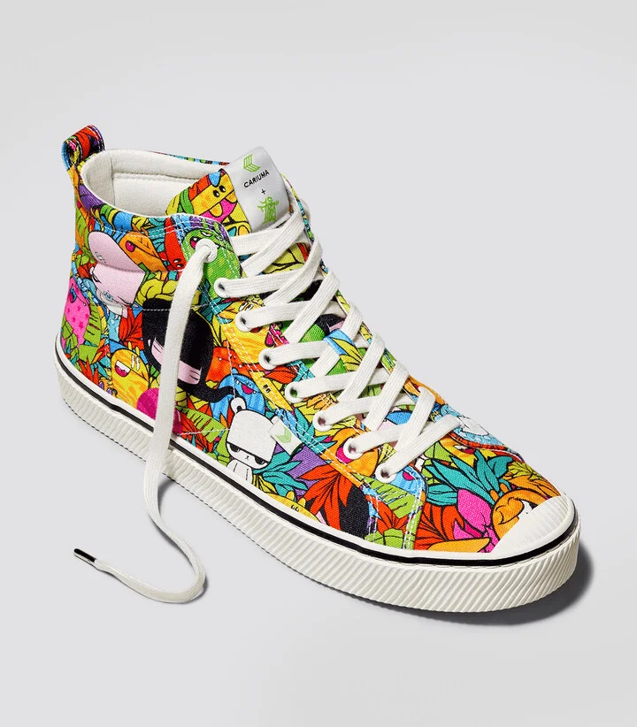 OCA High Stripe Toz Canvas Sneaker Women - Image 2