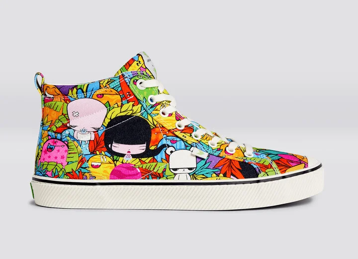 OCA High Stripe Toz Canvas Sneaker Women - Image 3
