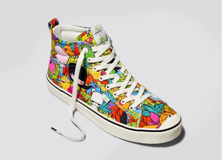 OCA High Stripe Toz Canvas Sneaker Women - Image 5