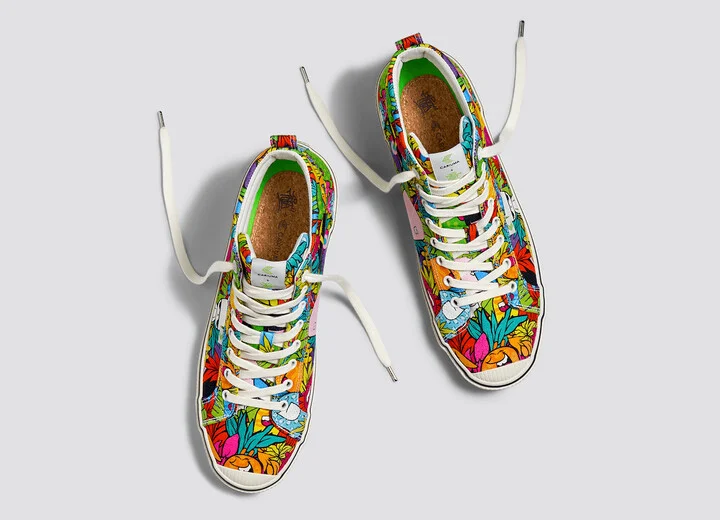 OCA High Stripe Toz Canvas Sneaker Women - Image 7