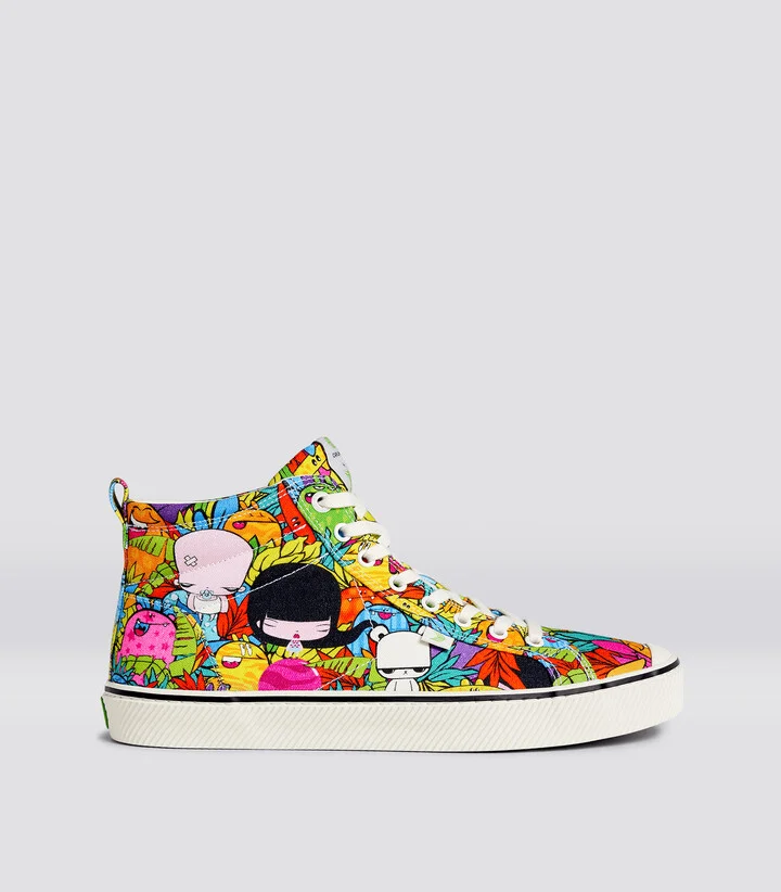 OCA High Stripe Toz Canvas Sneaker Women