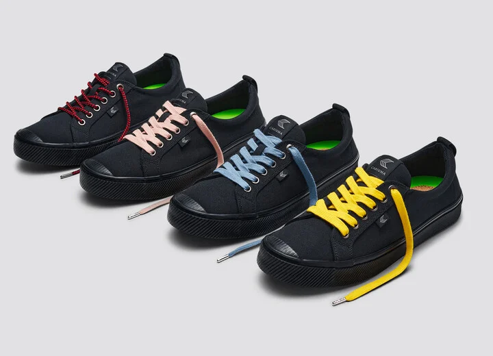 OCA Low All Black Canvas Sneaker Men - Image 4