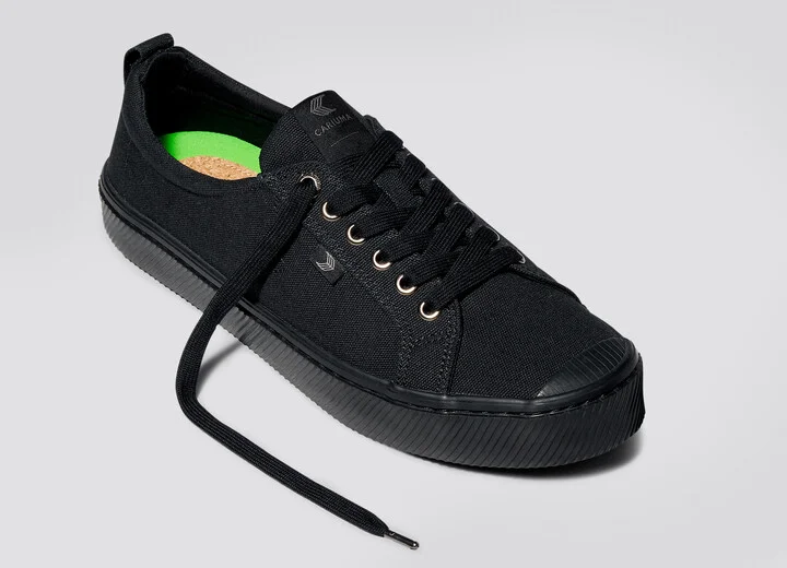 OCA Low All Black Canvas Sneaker Men - Image 5