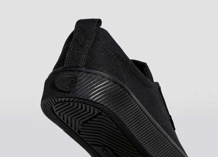 OCA Low All Black Canvas Sneaker Men - Image 8