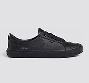 OCA Low All Black Premium Leather Sneaker Men - Image 8