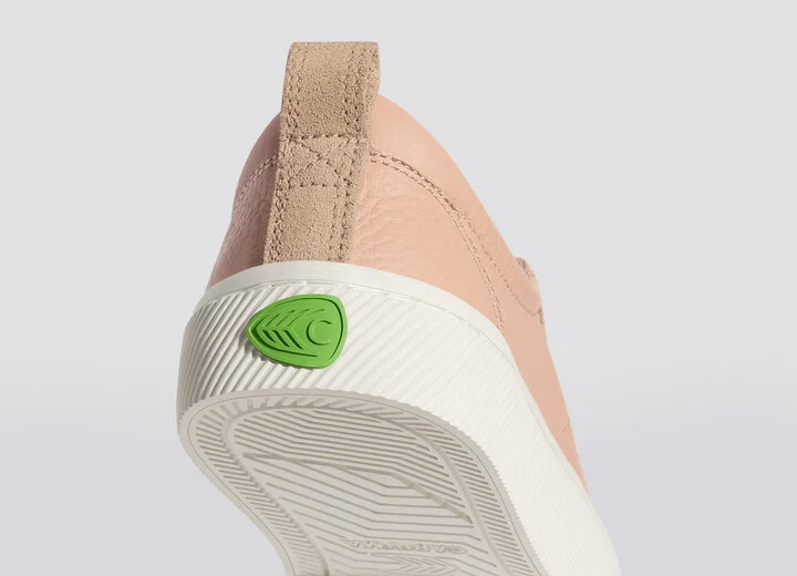 OCA Low Beige Premium Leather Nude Suede Sneaker Men - Image 7