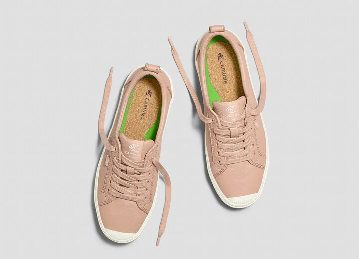 OCA Low Beige Premium Leather Sneaker Men - Image 8