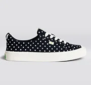 OCA Low Black Canvas White Polka Dots Sneaker Men - Image 10