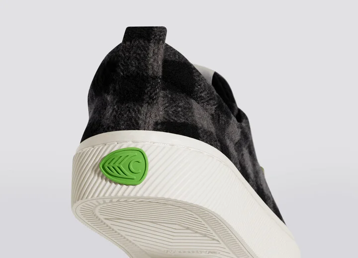 OCA Low Black Plaid Sneaker Men - Image 6