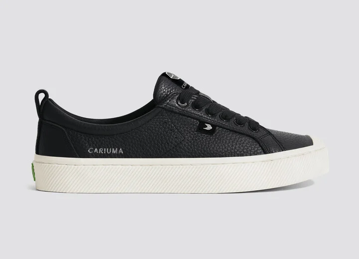 OCA Low Black Premium Leather Sneaker Men - Image 3