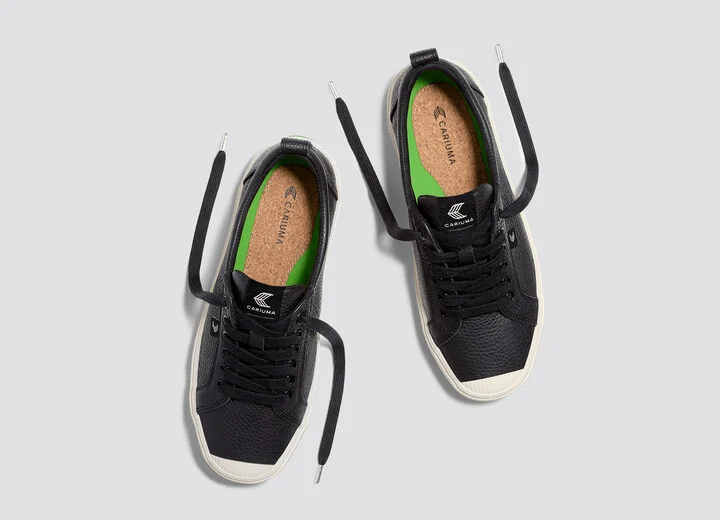 OCA Low Black Premium Leather Sneaker Men - Image 8