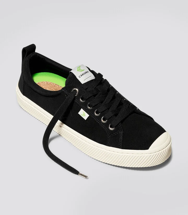 OCA Low Black Suede Sneaker Women - Image 2