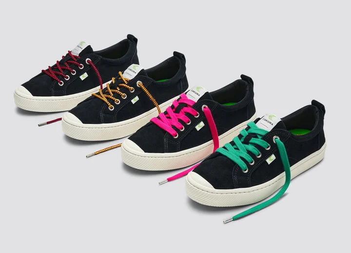 OCA Low Black Suede Sneaker Women - Image 4