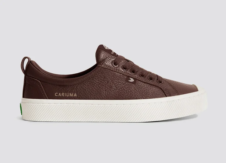 OCA Low Brown Premium Leather Sneaker Men - Image 3
