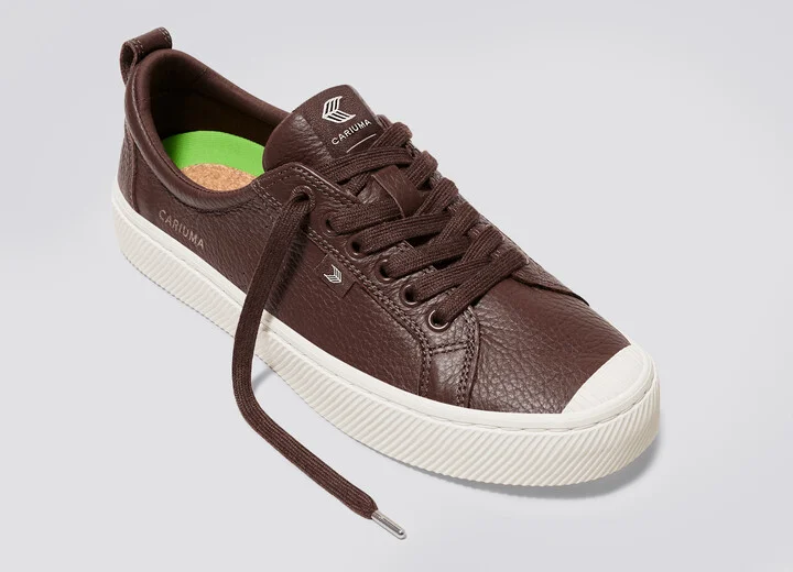 OCA Low Brown Premium Leather Sneaker Men - Image 4
