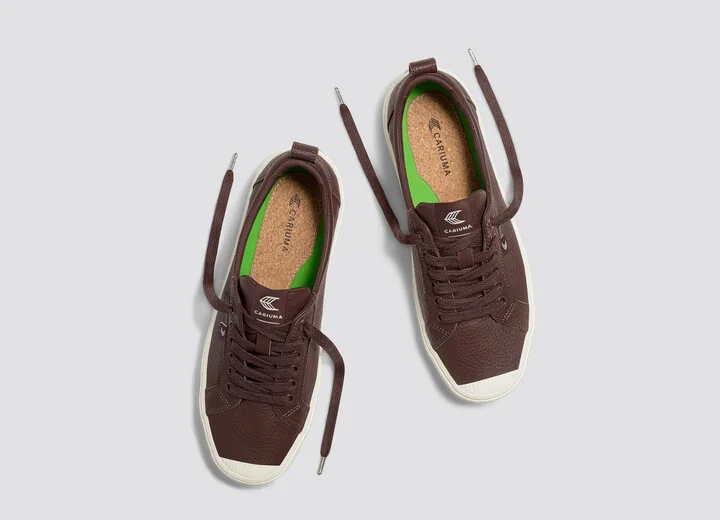 OCA Low Brown Premium Leather Sneaker Men - Image 8