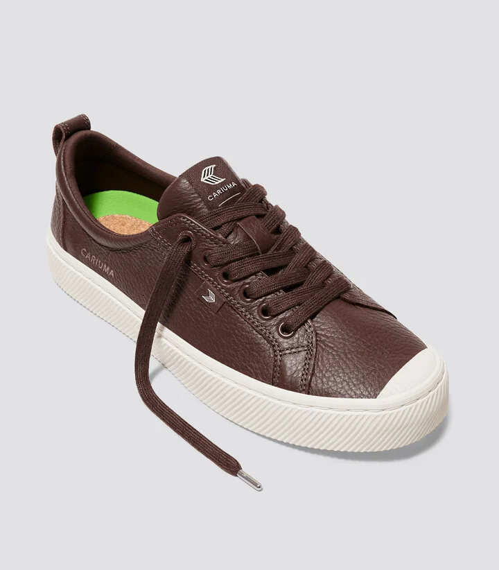 OCA Low Brown Premium Leather Sneaker Men - Image 11