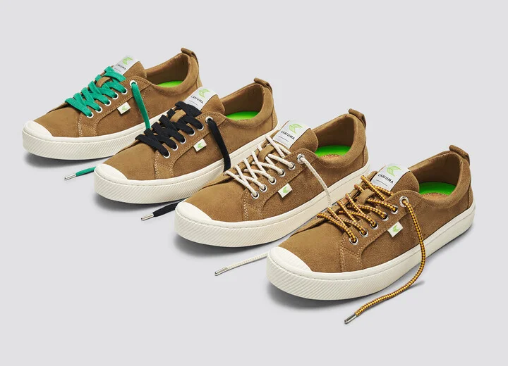 OCA Low Camel Suede Sneaker Men - Image 4