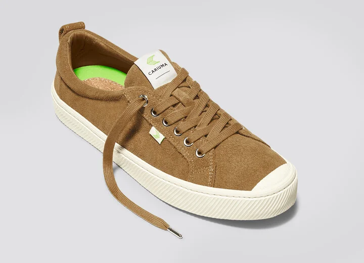 OCA Low Camel Suede Sneaker Men - Image 5