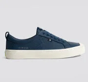 OCA Low Dark Denim Premium Leather Sneaker Women - Image 10