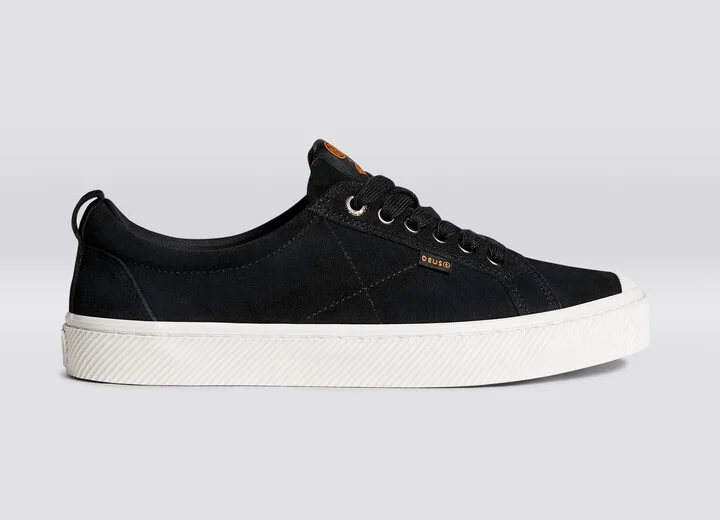 OCA Low Deus Black Suede Sneaker Women - Image 3