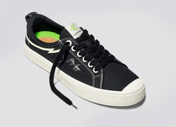 OCA Low Gerry Lopez Black Canvas Sneaker Men - Image 4