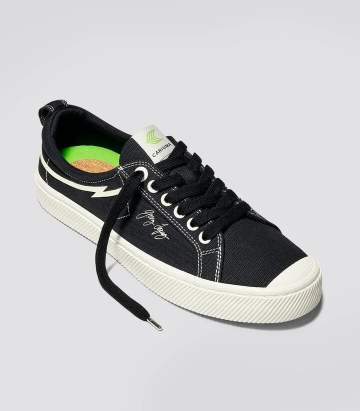 OCA Low Gerry Lopez Black Canvas Sneaker Men - Image 11