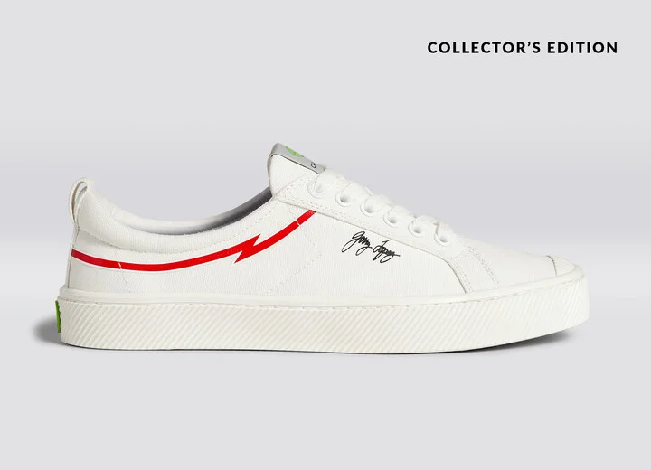OCA Low Gerry Lopez Off-White Canvas Sneaker Men - Image 3