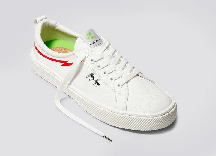 OCA Low Gerry Lopez Off-White Canvas Sneaker Men - Image 4