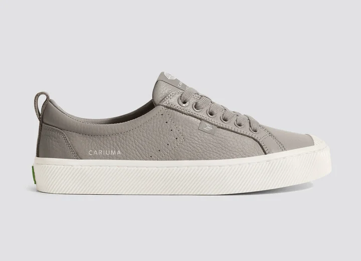 OCA Low Grey Premium Leather Sneaker Men - Image 3