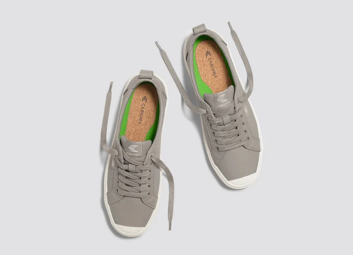 OCA Low Grey Premium Leather Sneaker Men - Image 8