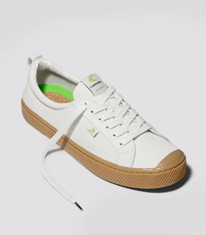 OCA Low Gum Off-White Canvas Sneaker Men - Image 2