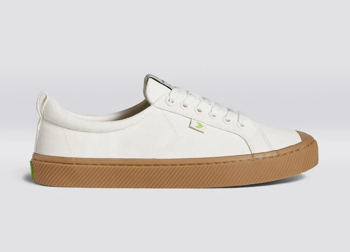 OCA Low Gum Off-White Canvas Sneaker Men - Image 3