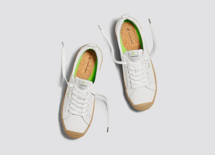 OCA Low Gum Off-White Canvas Sneaker Men - Image 8
