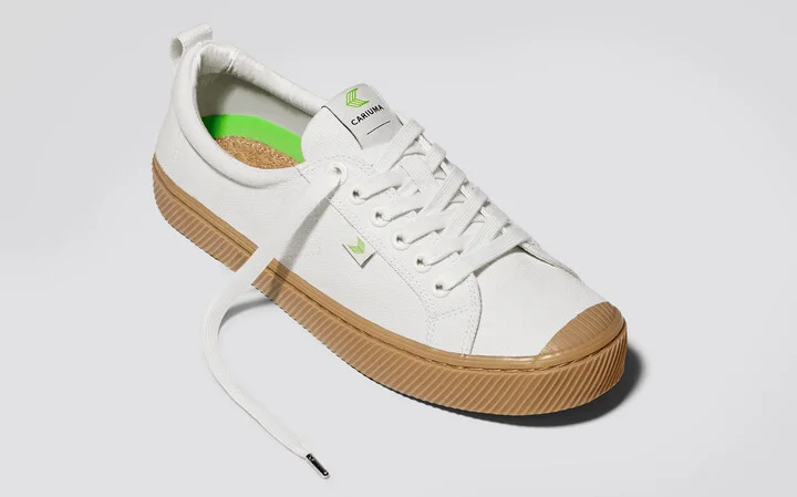 OCA Low Gum Off-White Canvas Sneaker Men - Image 11