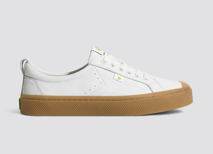 OCA Low Gum White Premium Leather Sneaker Men - Image 3