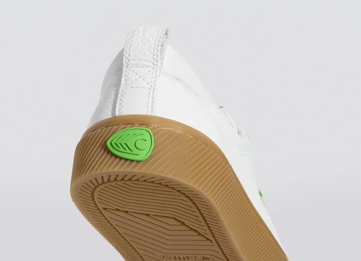 OCA Low Gum White Premium Leather Sneaker Men - Image 7